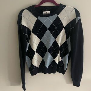 NWT Women’s navy patterned sweater